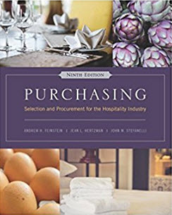 <p>Purchasing: Selection and Procurement for the Hospitality Industry (Required)</p><p><br></p>